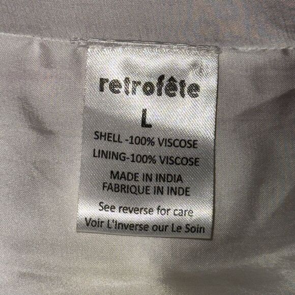 Retrofete Gabrielle Robe Dress in Unicorn Revolve Large - Picture 13 of 15